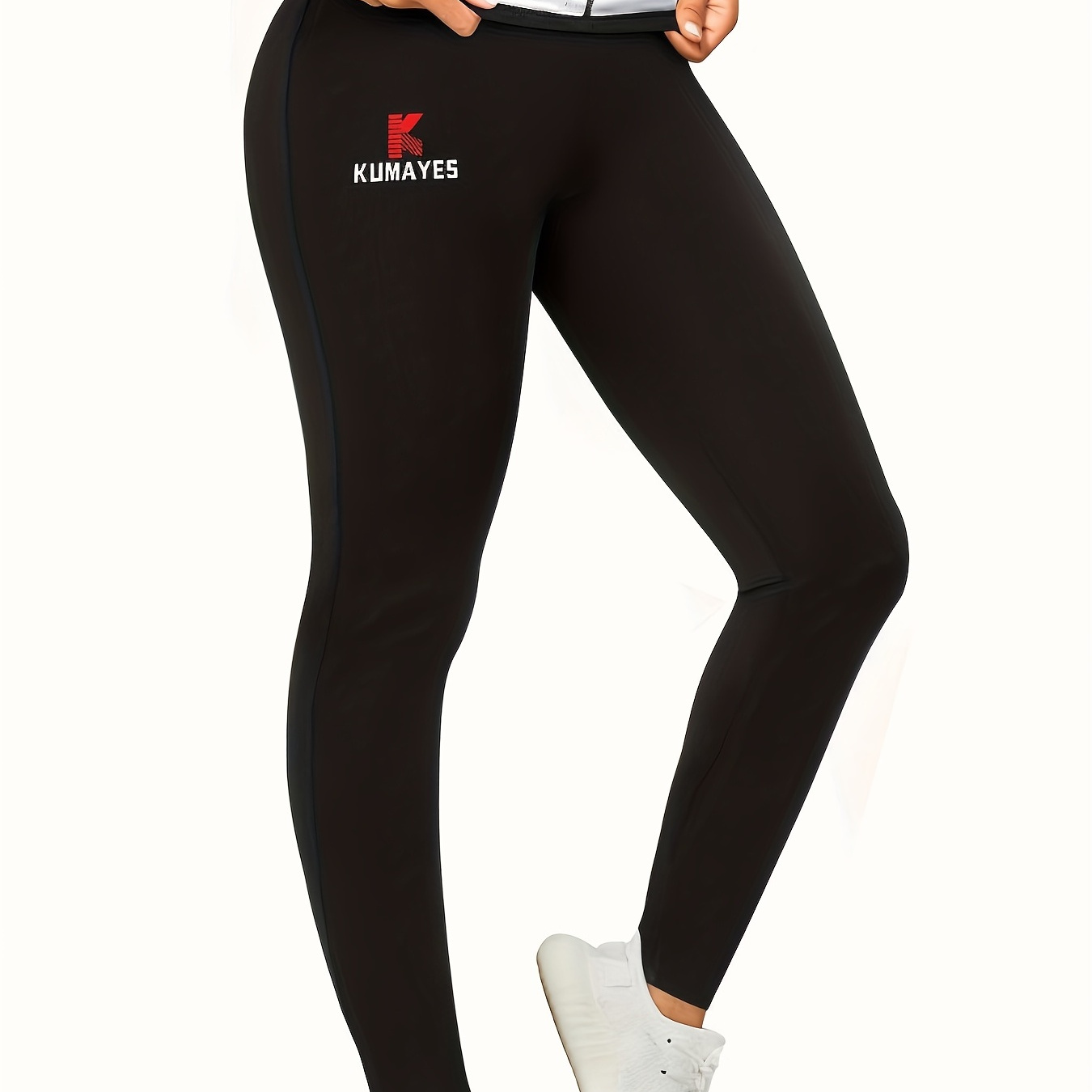 Slim & Tone Your Legs with Sauna Leggings - Women's High Waist Slimming  Workout Pants!
