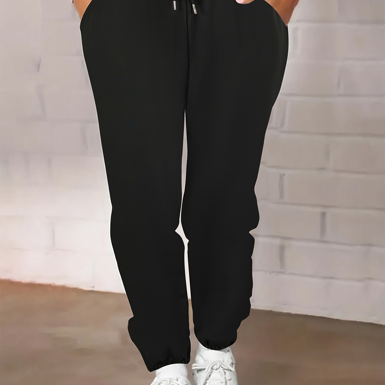 

Plus Size Women' Drawstring Sweatpants, All-