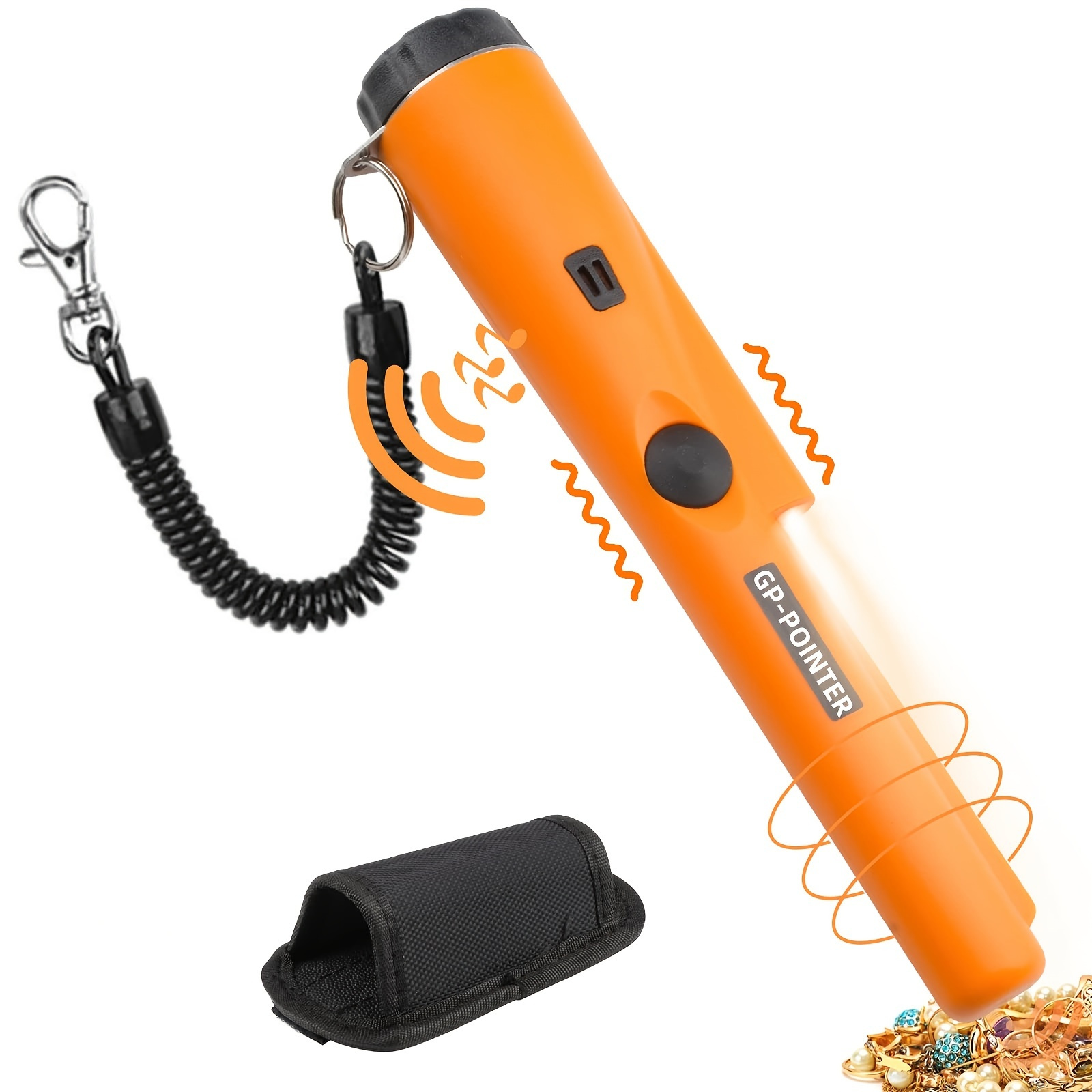 Unlock Your Treasure Hunt With A Professional Waterproof Metal Detector Pinpointer