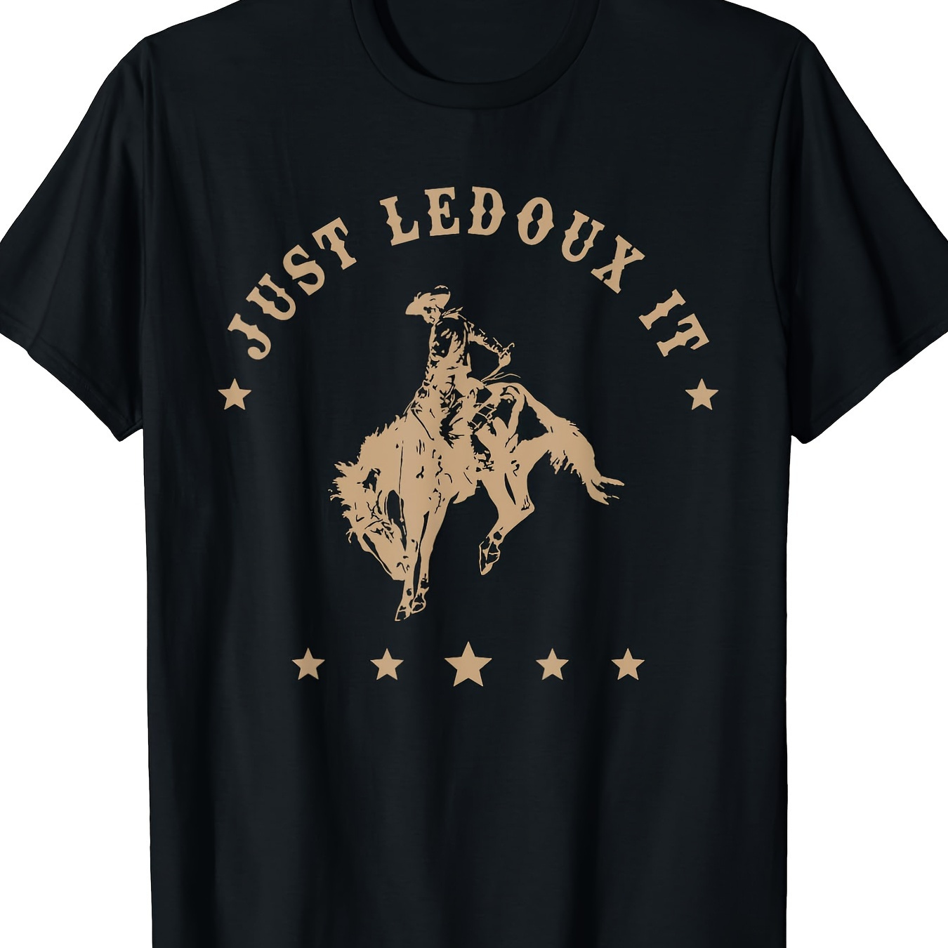 

Just It Men's T-shirt, Cowboy Theme - 220g