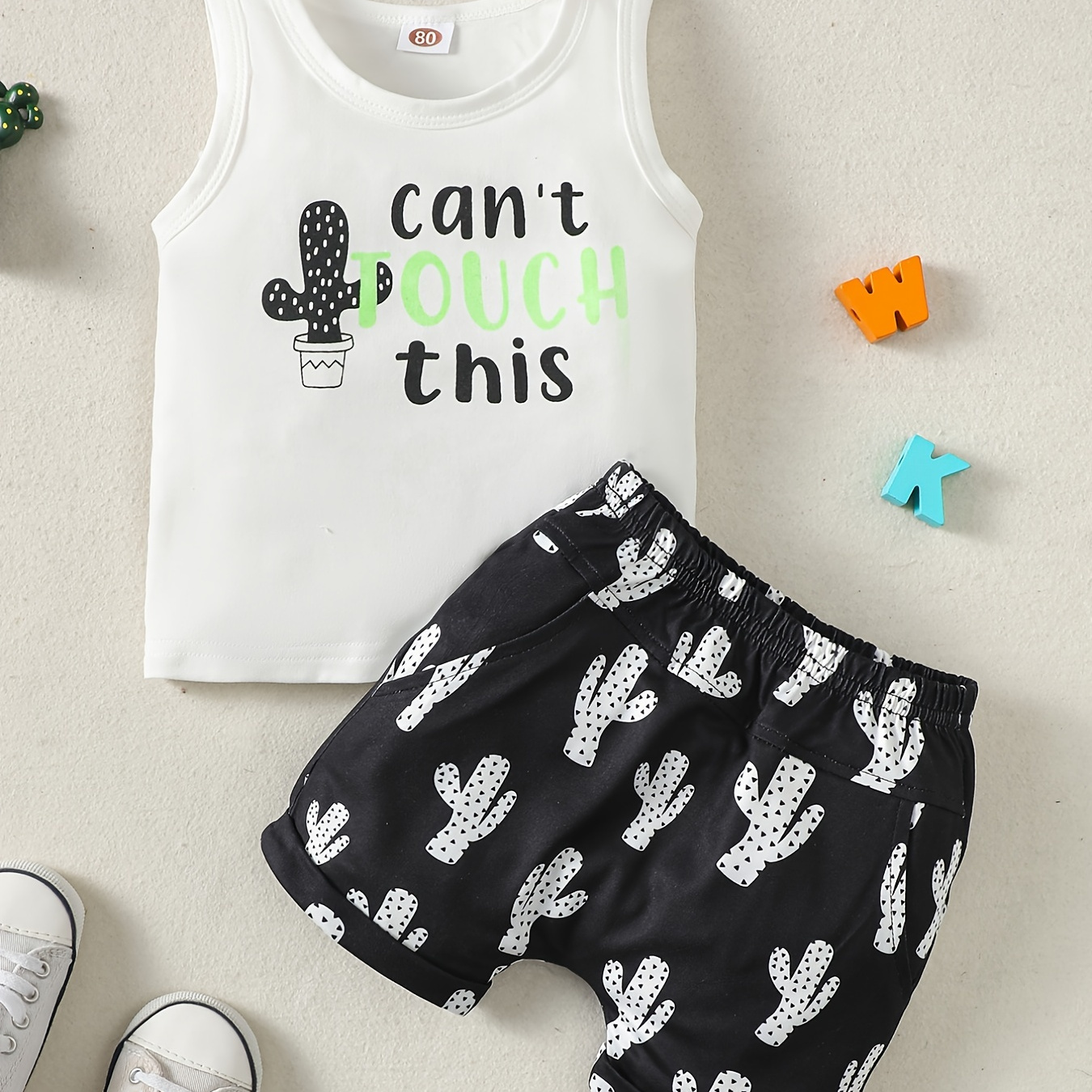 Baby boy cactus hot sale outfit