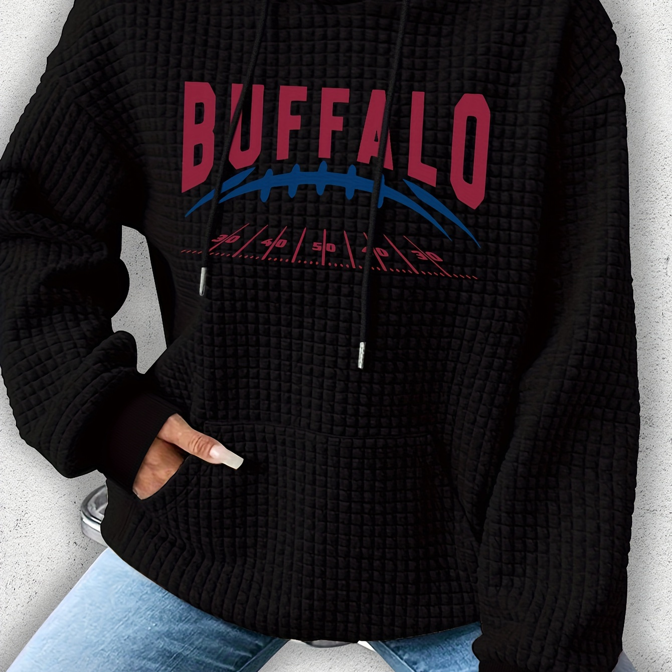

Women's Size , Polyester , / , Drawstring, Embroidered , Sweatshirt
