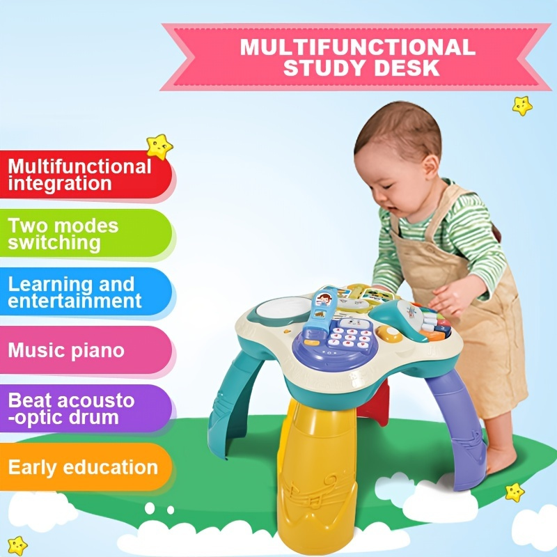 Versatile Table Infant Kids Multifunctional Games And - Temu