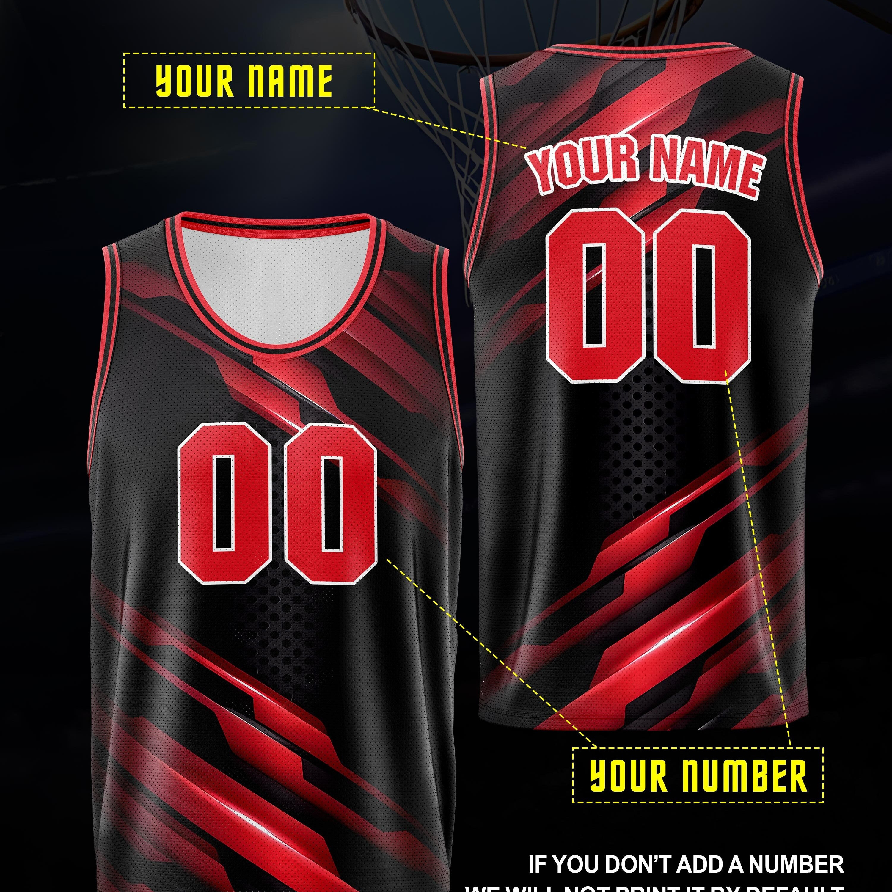 

Men's Customized Basketball Tank Top, Tailored To Your Preference, Breathable Comfy Top For Training And Competition