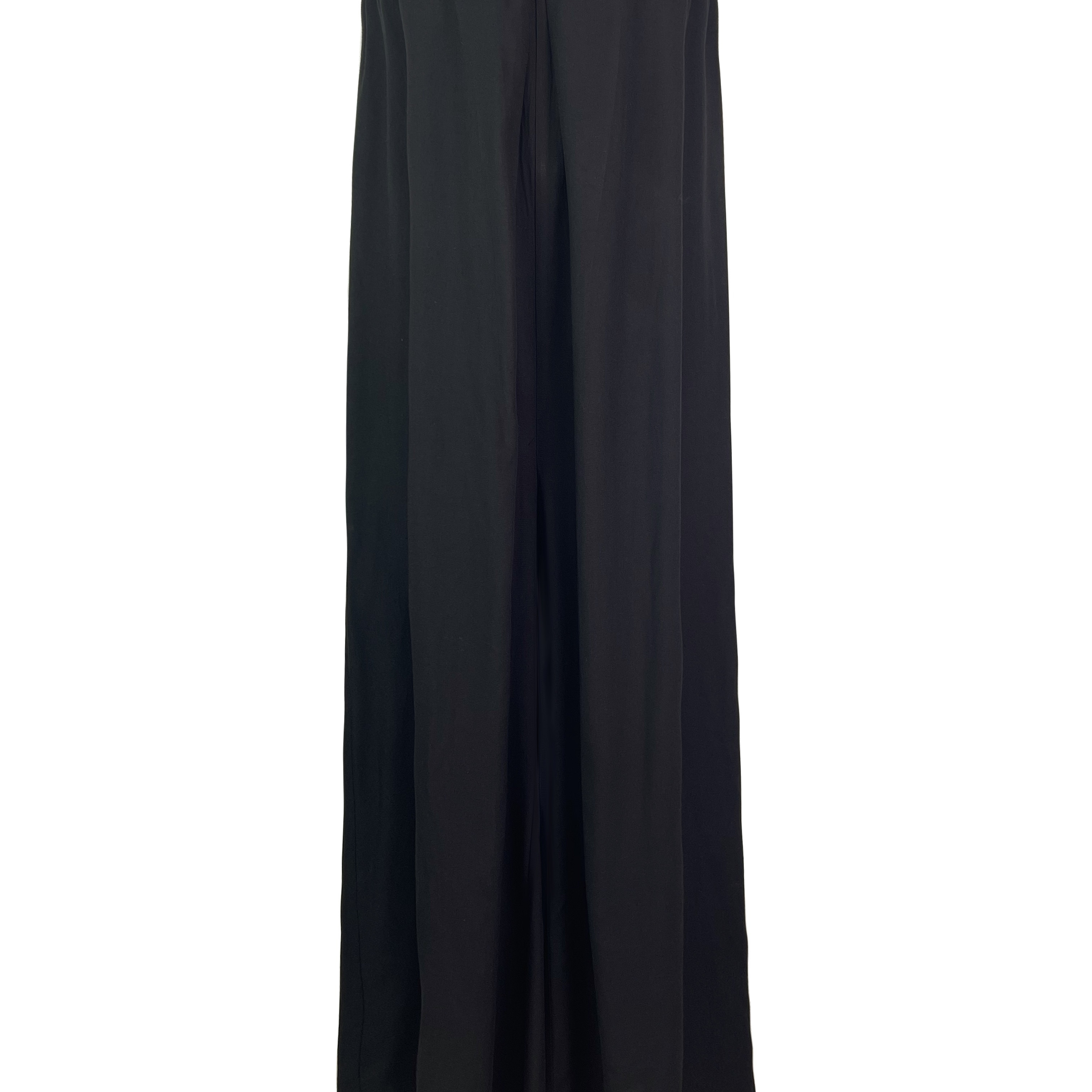 

Tie Back Shirred Tube Jumpsuit, Casual Solid Color Wide Leg Jumpsuit For Spring & Summer, Women's Clothing