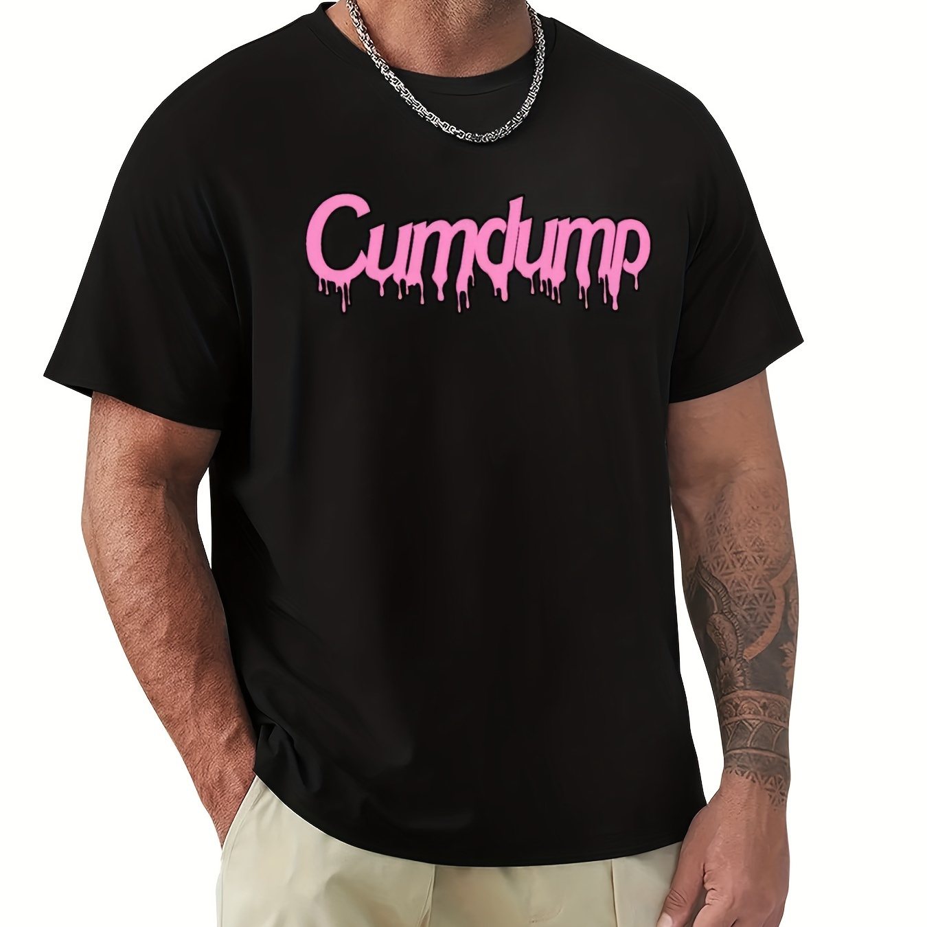 

Cumdump T-shirt Oversized Cute Tops Workout Shirts For Men Manga Clothes Tshirts For Mens Designer Clothing Summer 220g