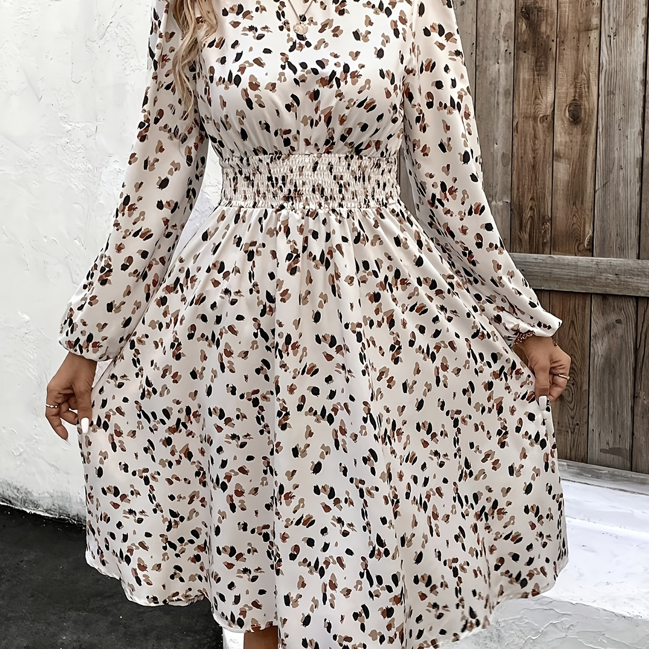 

Elegant Special Women's Printed Dress