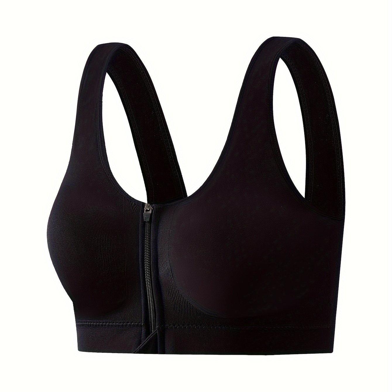 

Plus Size Sports Bra, Women's Up Seamless Shockproof Bralette