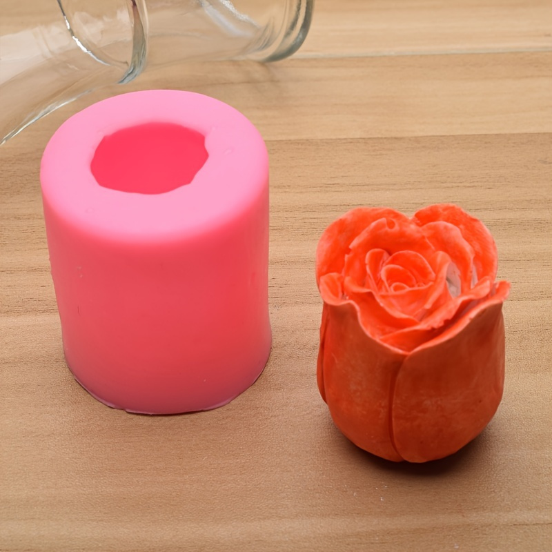 Rose Flower Garland Cylinder Handmade Soap Diy Resin Drop - Temu