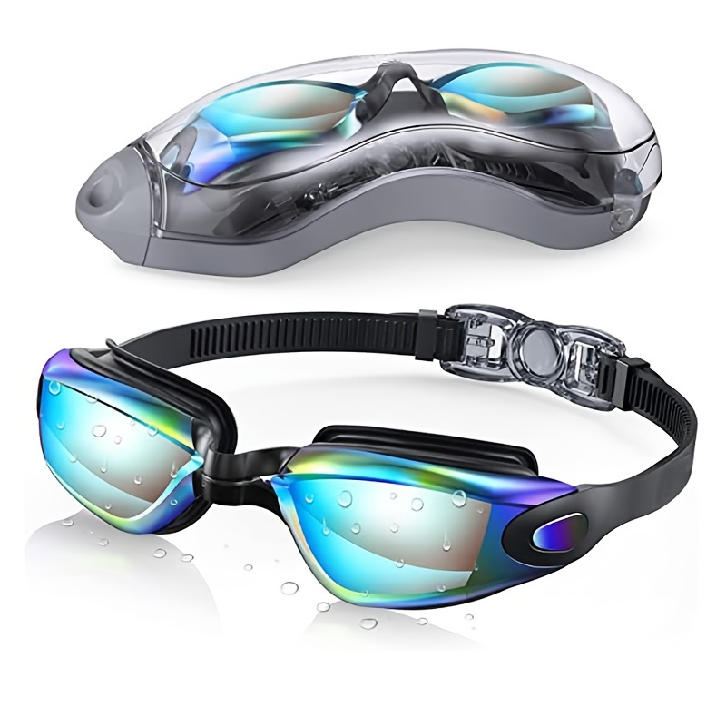 Swim Goggles Over Glasses Temu