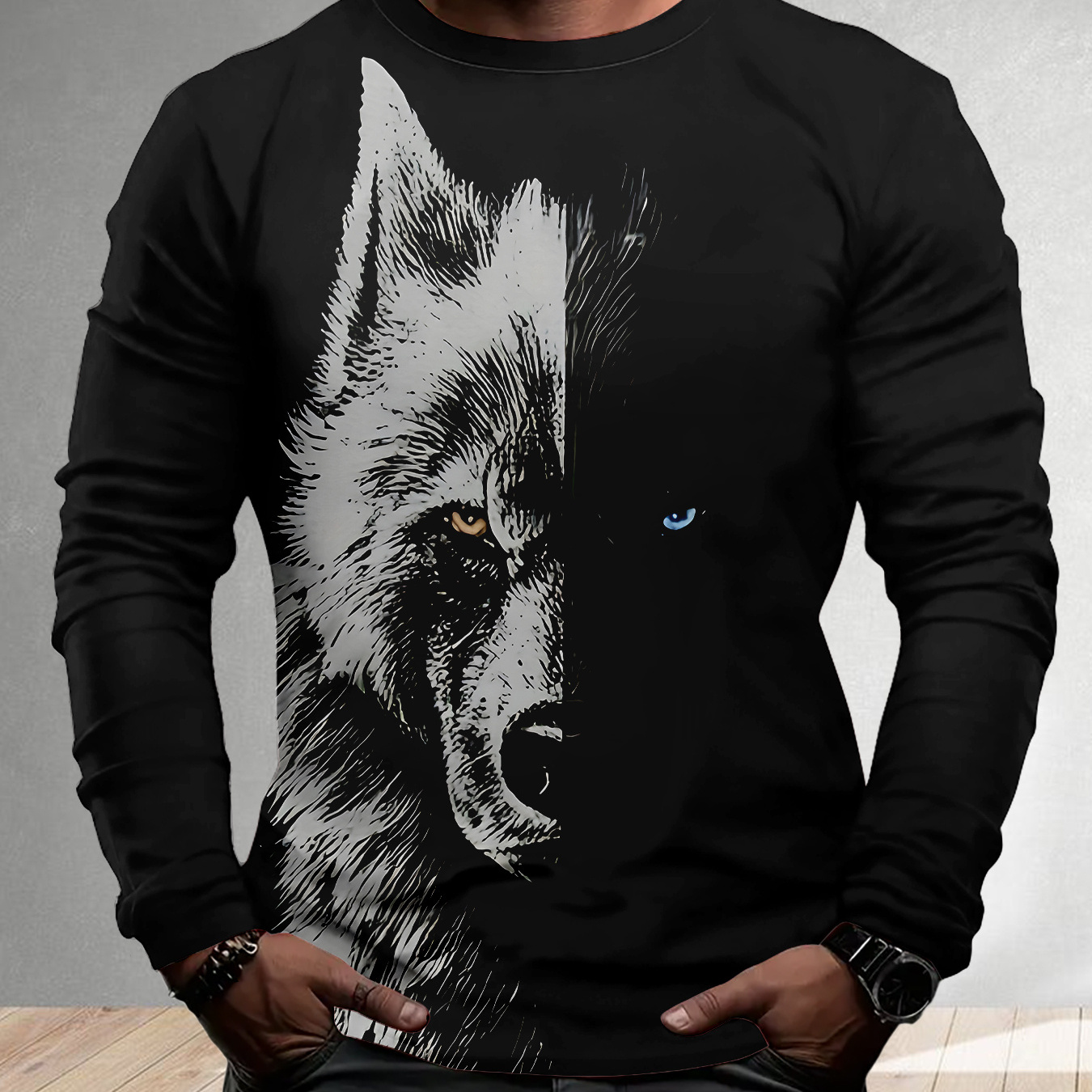 

Fox Long T- - & Comfortable, For Dates &