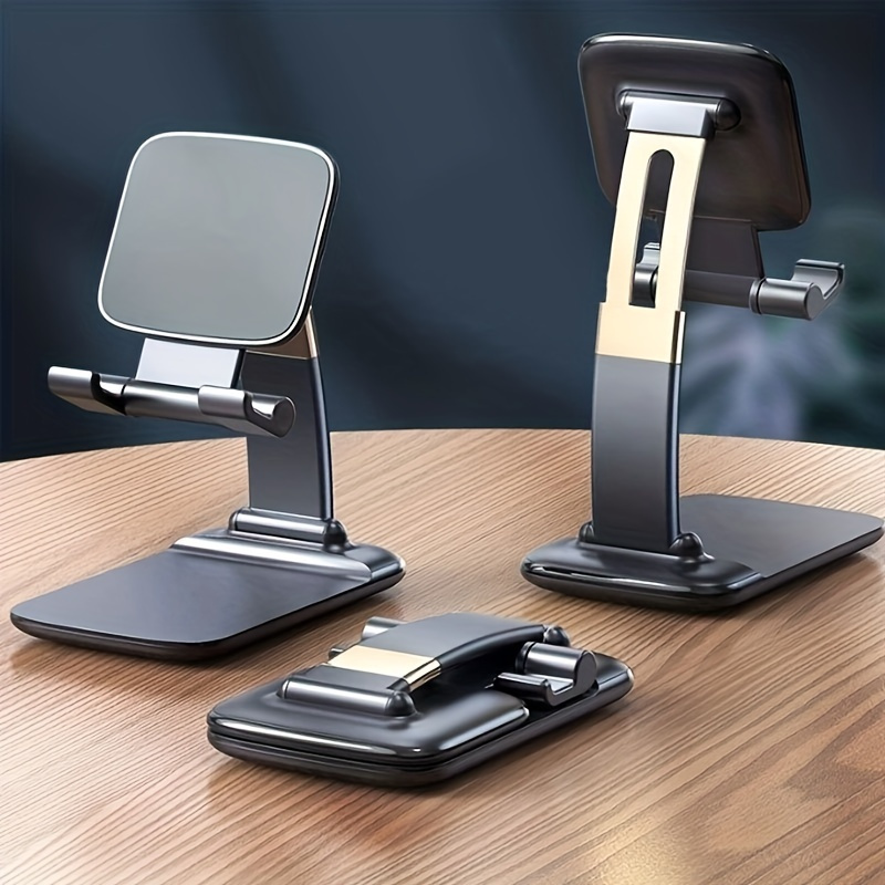 

Desk Phone Holder, Foldable Hight Adjustable Phone Stand, Small And Flexible Compatible With Any Smartphones-l-311