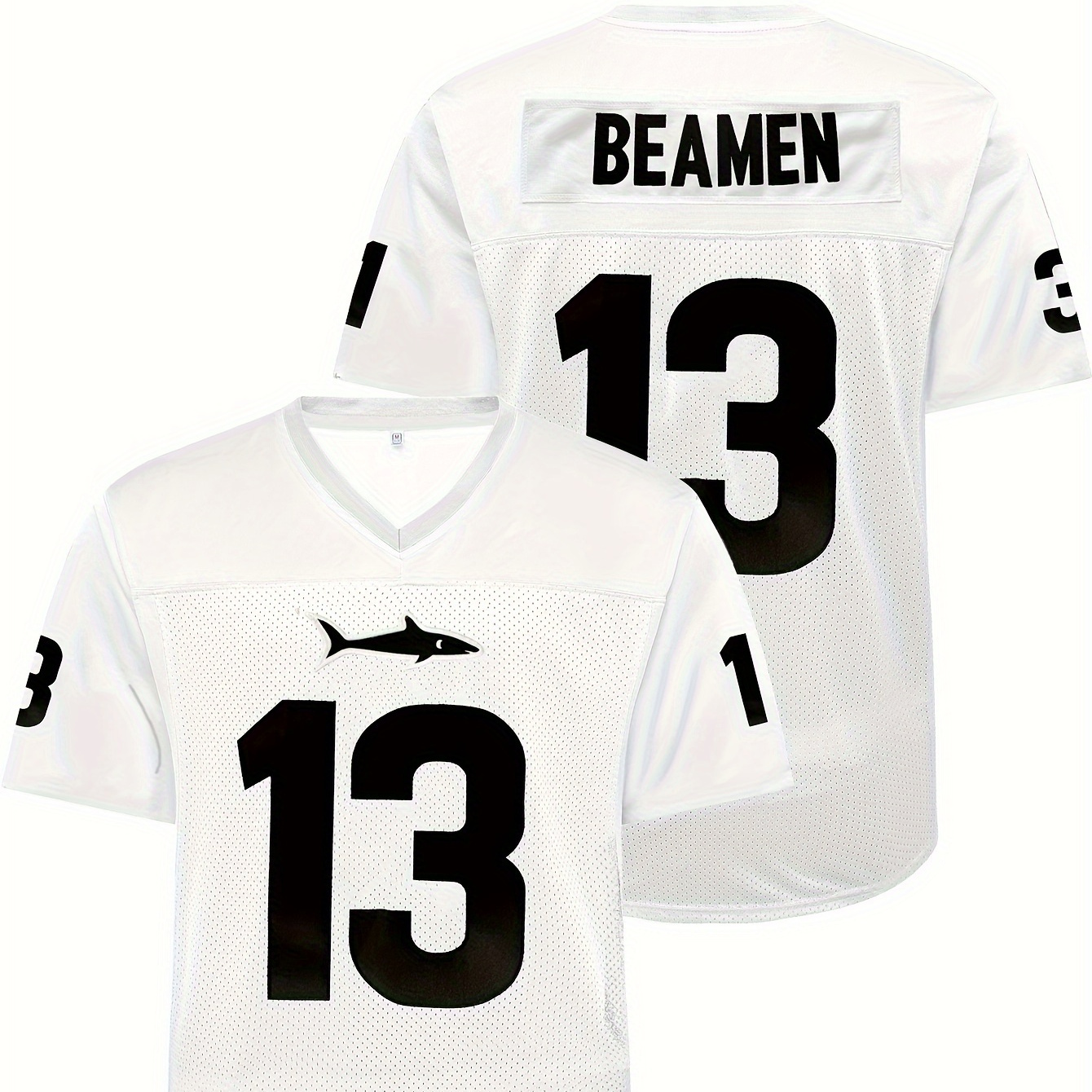 

Men' # 13 American Football Jersey Loose Embroidered Sports, Fashionable, Casual, Street Breathable Football Jersey