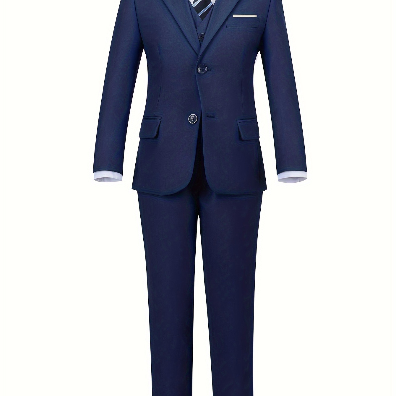 

Boys Pants Striped Tie