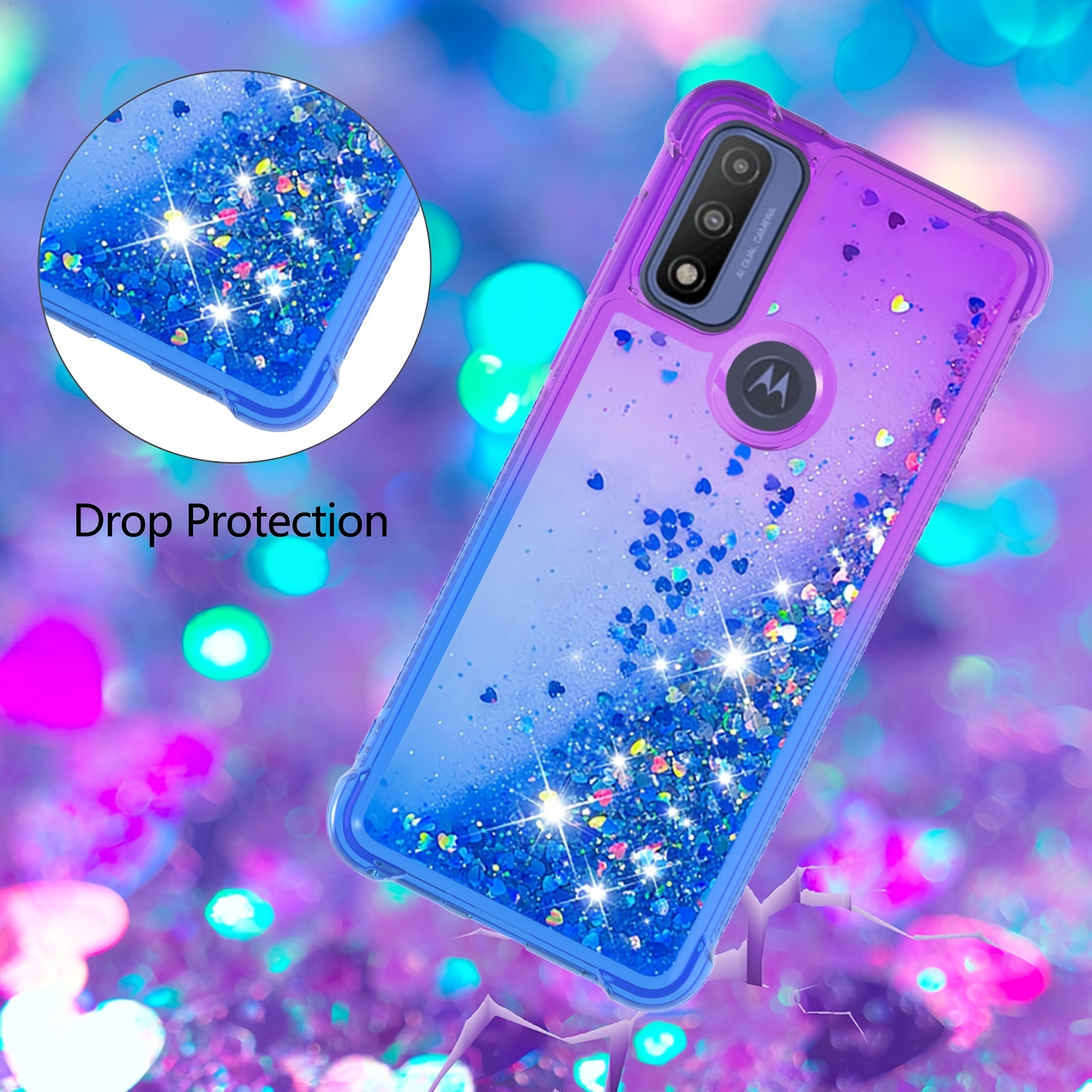 Beautiful Color Gradient Shockproof Cover for Motorola Moto G Pure, Moto G  Power 2022, Moto Edge 30 Pro, Edge Plus 2022, Edge 30 Ultra / X30 Ultra /  X30