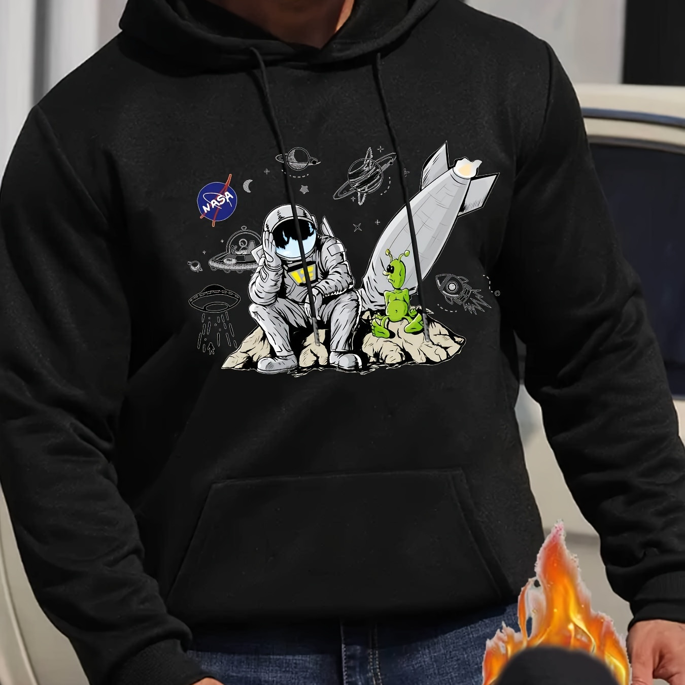 

Fleece & - , Long Pullover For Fall/