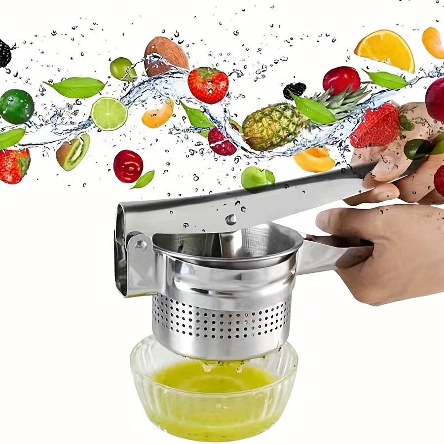 Tomato Strainer, Aluminum Alloy Kitchen Manual Juicer Sauce Maker Tomato  Press Machine for Fruit Vegetable Lemon Orange