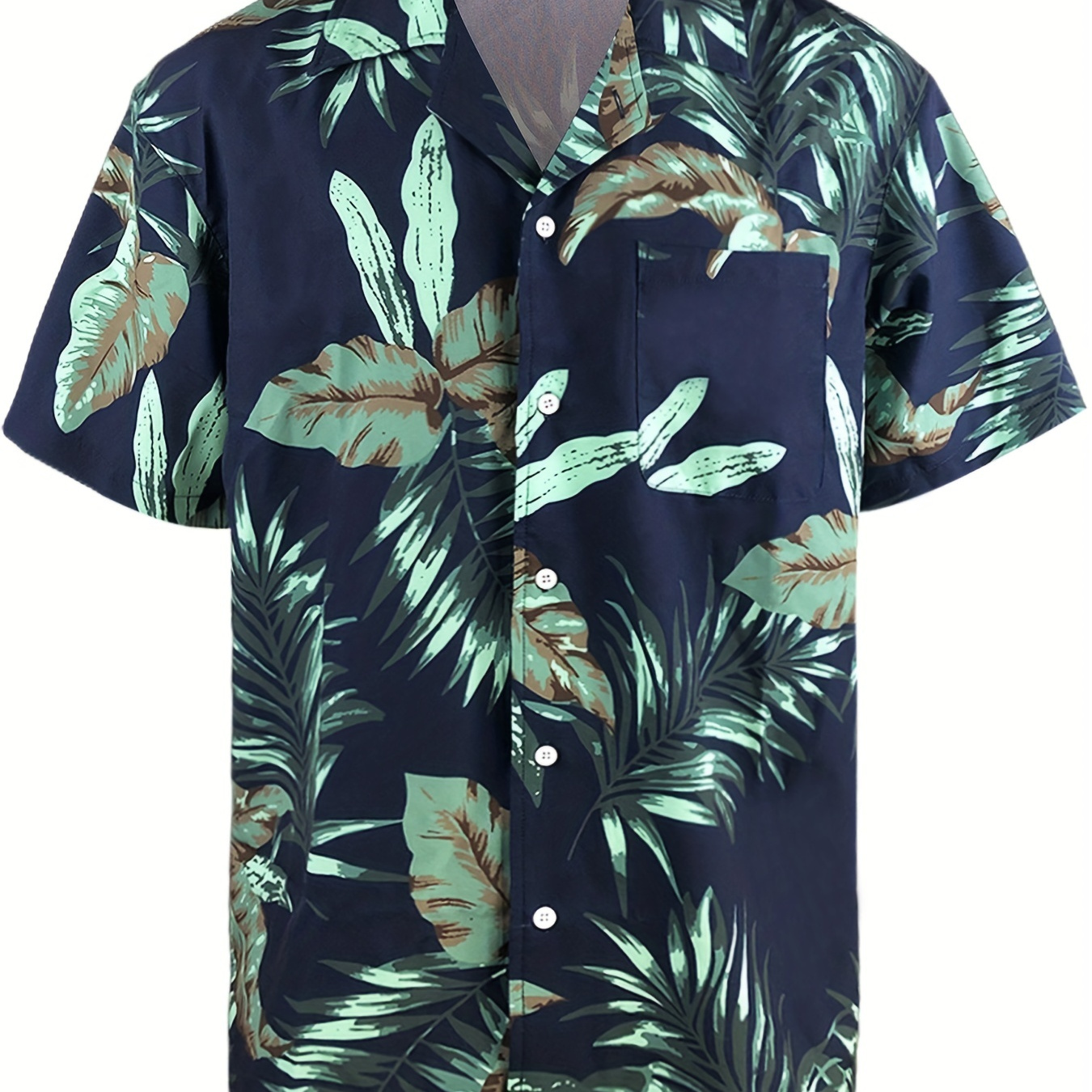 Yellow T Shirts For Men Pack Mens Spring Summer Casual Hawaiian Beach  Tropical ButtonUp Printed Short Sleeve Shirt