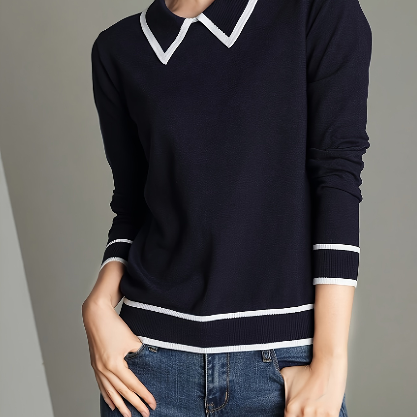 

Collared - , Long , Top