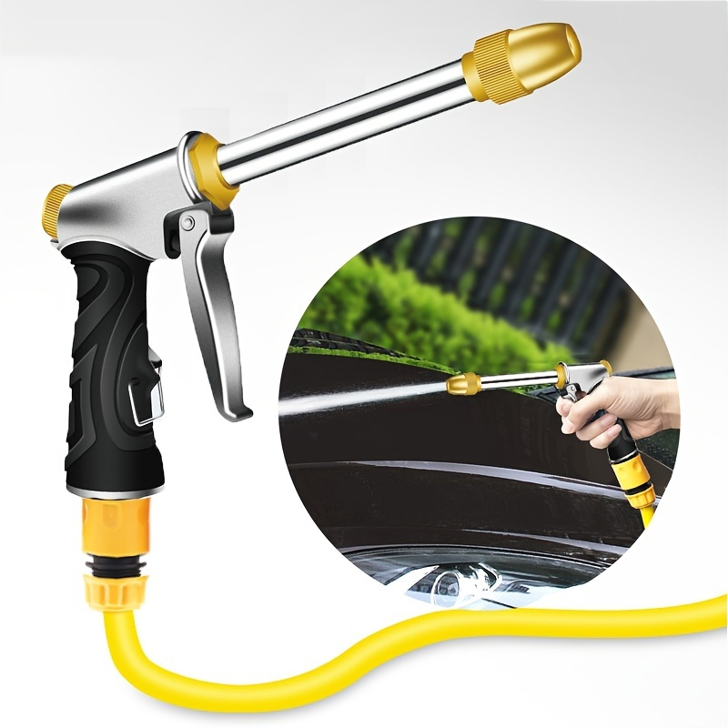 Universal Car Washing Kit: High Pressure Washer Gun, Patterns, Garden  Watering Hose Nozzle Sprinkler - Get A Spotless Car In No Time!
