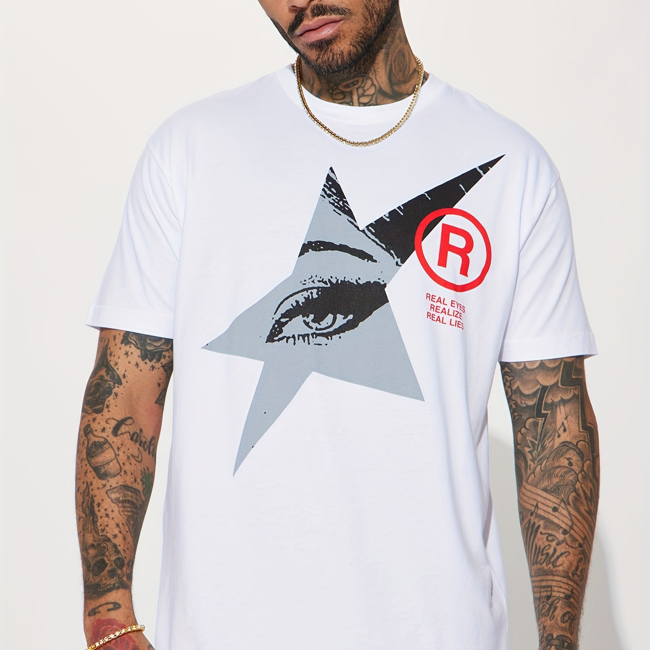 

Men's Front Printed T-shirt