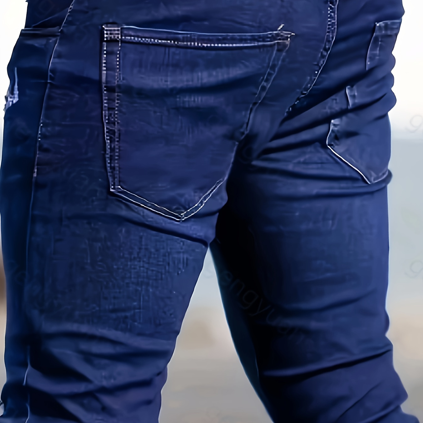 

Men's Distressed Jeans, Skinny Fit Denim Pants