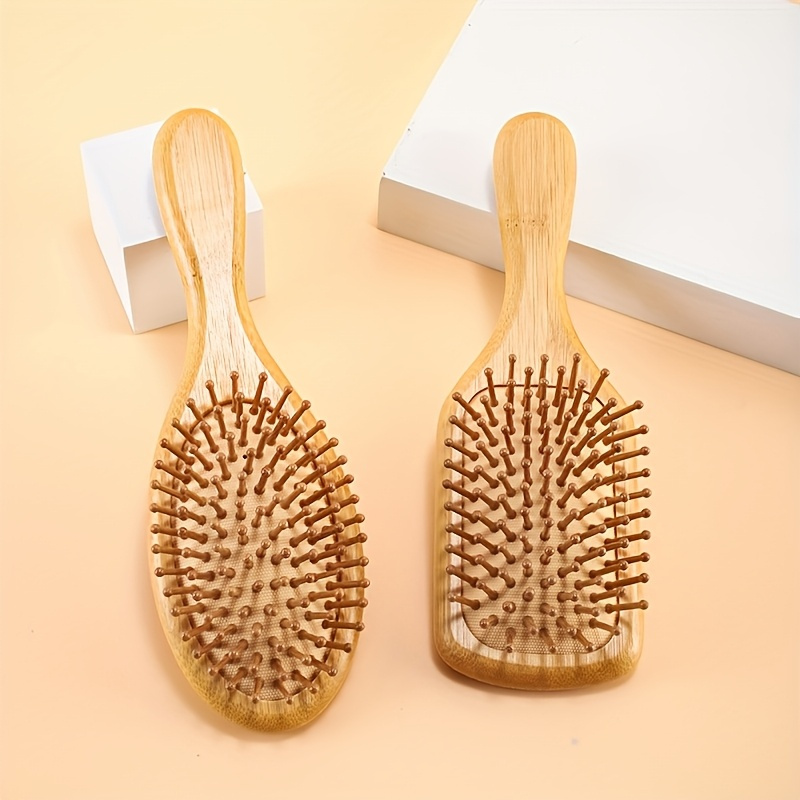 Holzkamm Aus Sandelholz Mit Großen Zähnen - Kopfhautmassage-Kamm, Ca. 20 Cm, Für Alle Haartypen