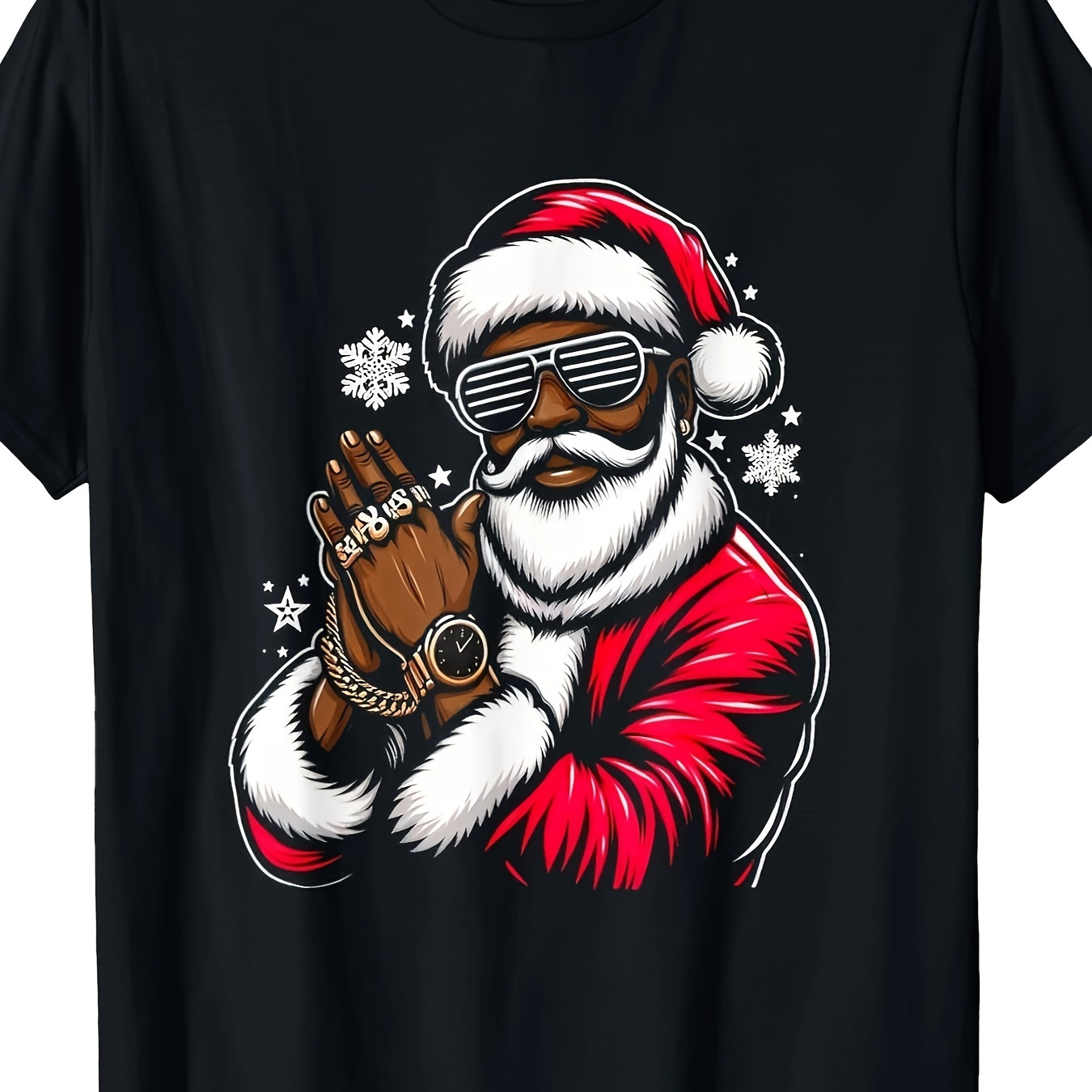 

Playing Christmas Fan T--100% -220g