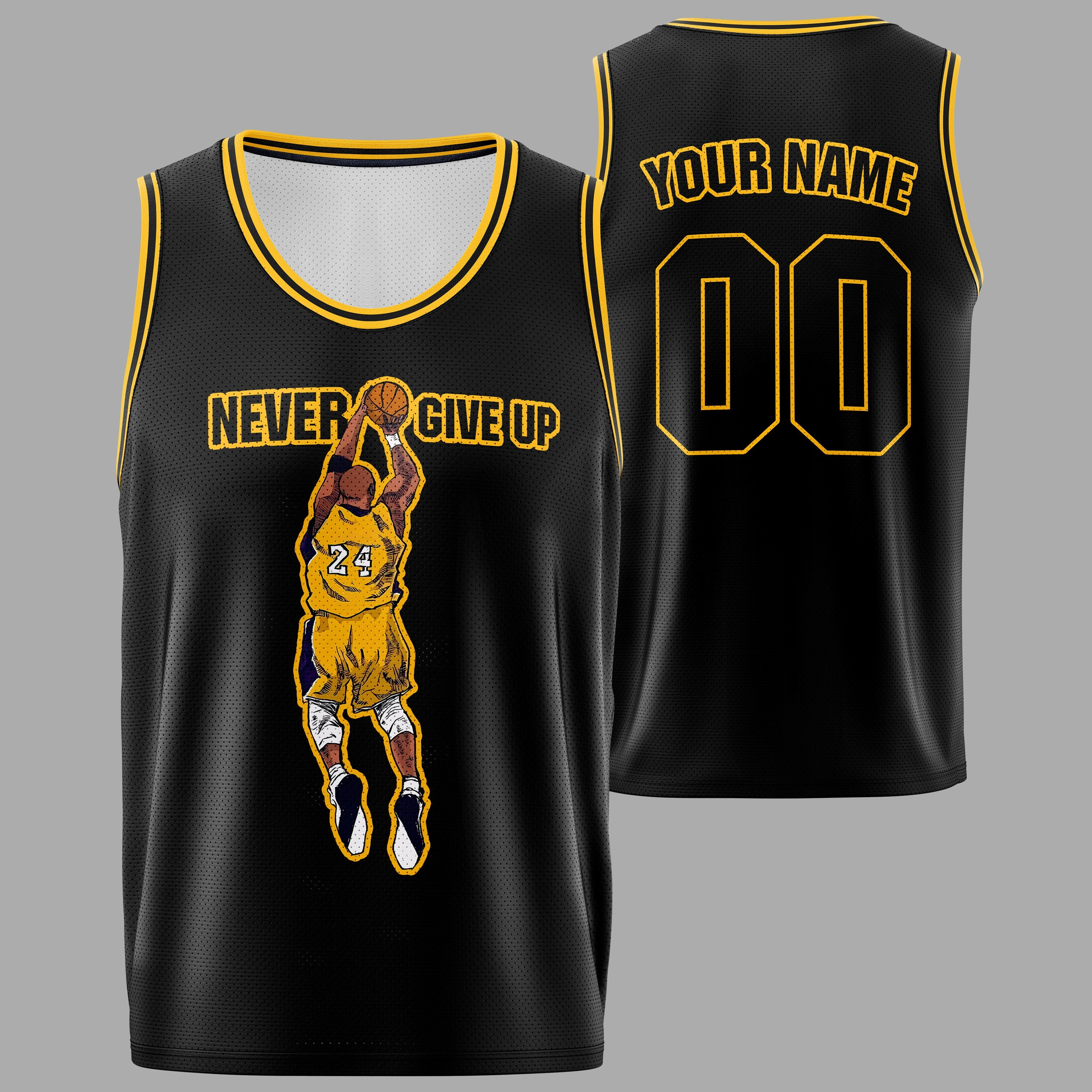 

Customized Name And Number, V-neck Basketball Sportswear, Comfortable Fit & Breathable Basketball Tank Top