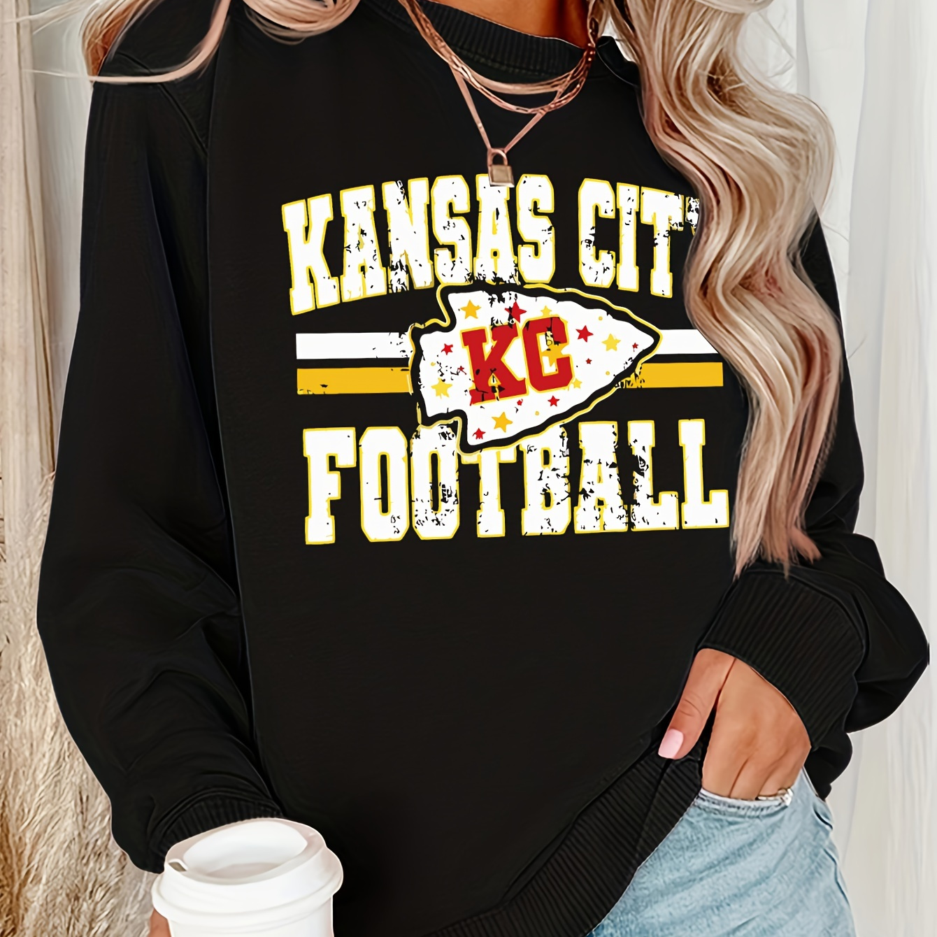 

Sweatshirt, Sweatshirt For & Fall, Women's Clothing