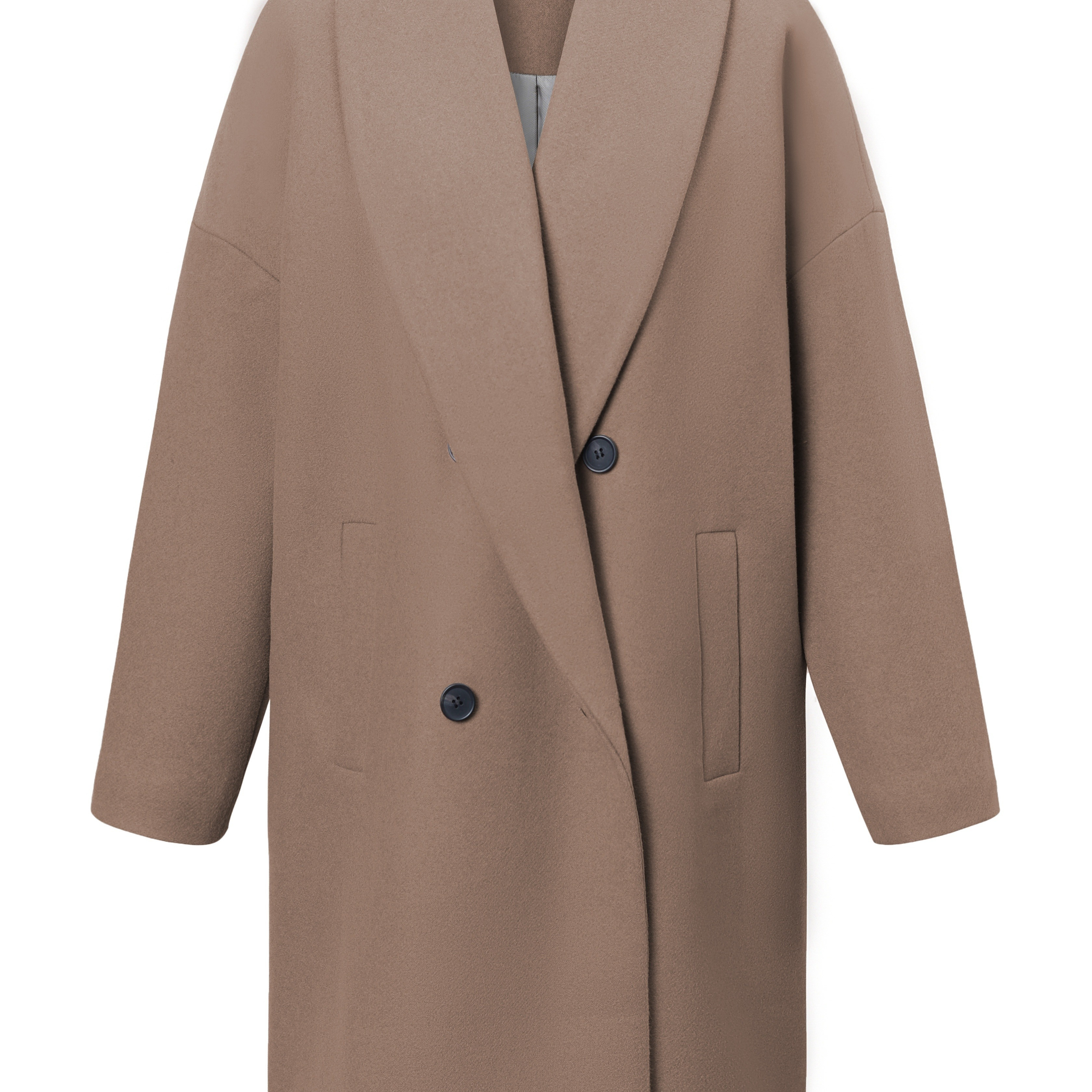 Shawl collar trench coat sale