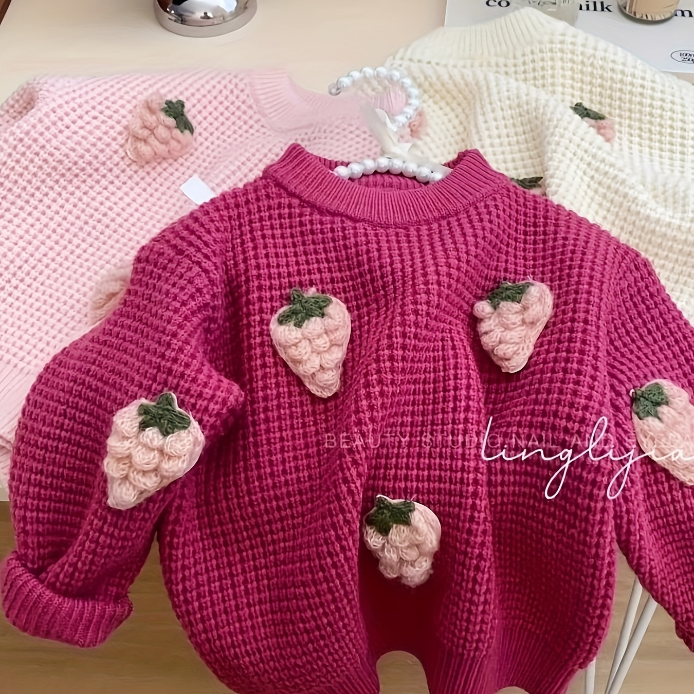 

Knit Sweater - Long , Pullover , For /fall