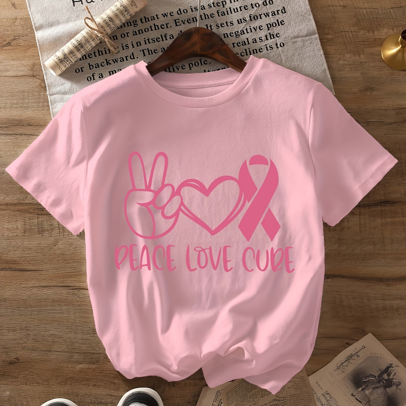 

Breast Graphic Tee - Women's T-, Polyester , - For & Summer