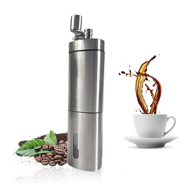 Portable Manual Coffee Bean Grinder With Hand Crank - Fine To Coarse Grind  For Espresso And Travel - Perfect Coffee Accessory - Temu