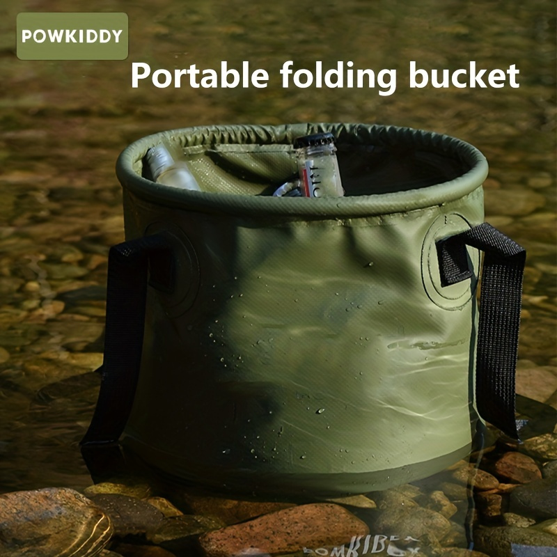 Large Capacity Folding Water Bucket With Faucet Perfect For - Temu