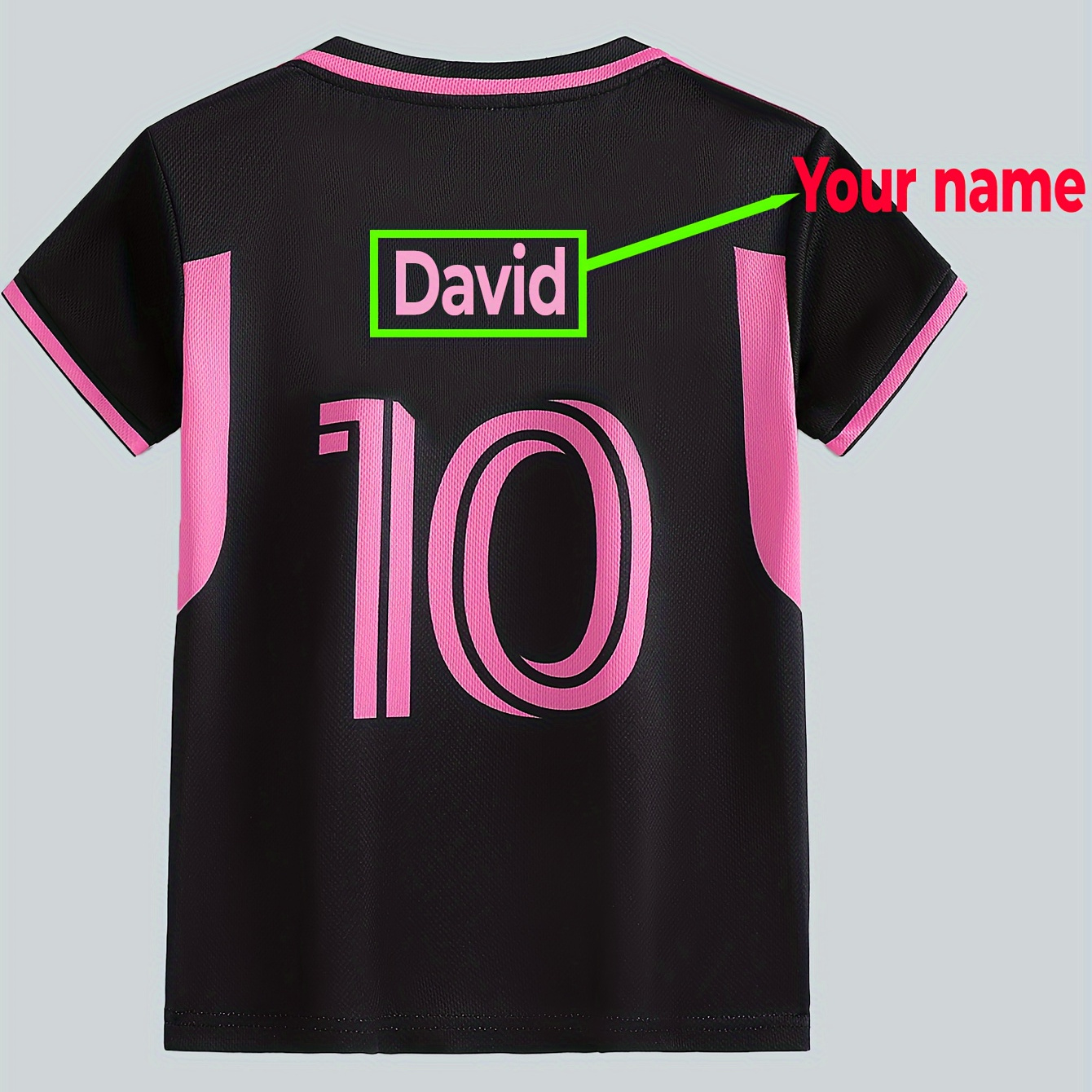 

Boys Jersey, Personalized -drying T-