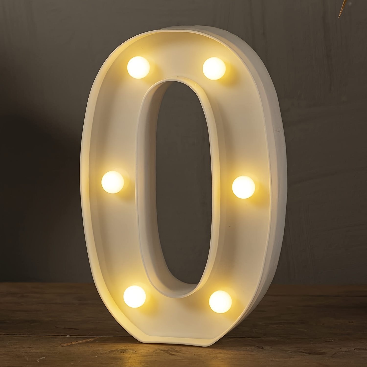 Light Up Your Special Occasions with Decorative LED Number Letters - 26 Alphabet & 10 Numbers!