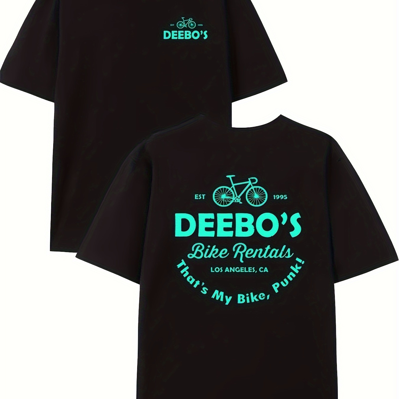 

Deebos-funny Men's Short Sleeve Graphic T-shirt Collection Black