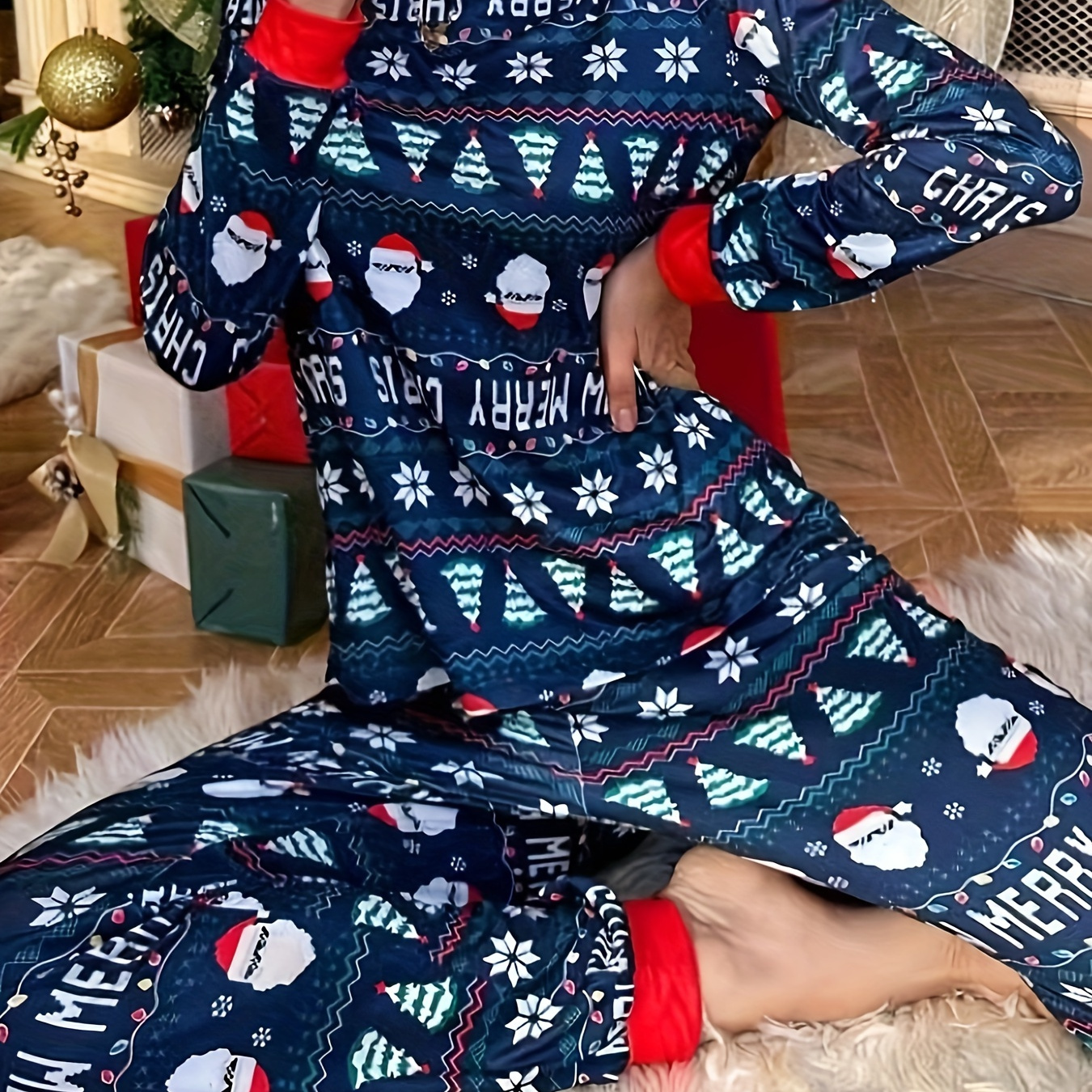 

's Christmas Set - Long , , , , Washable