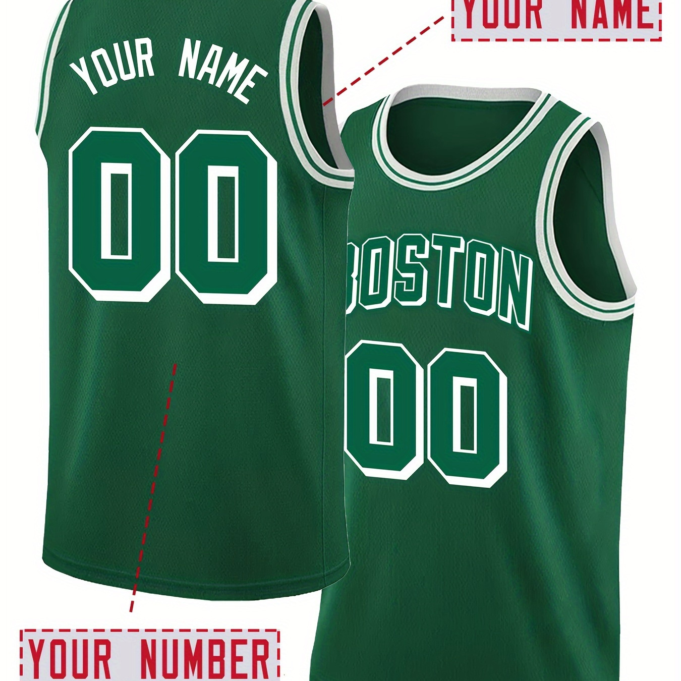 

Jersey - Personalized & , Embroidered, Polyester, S-3xl