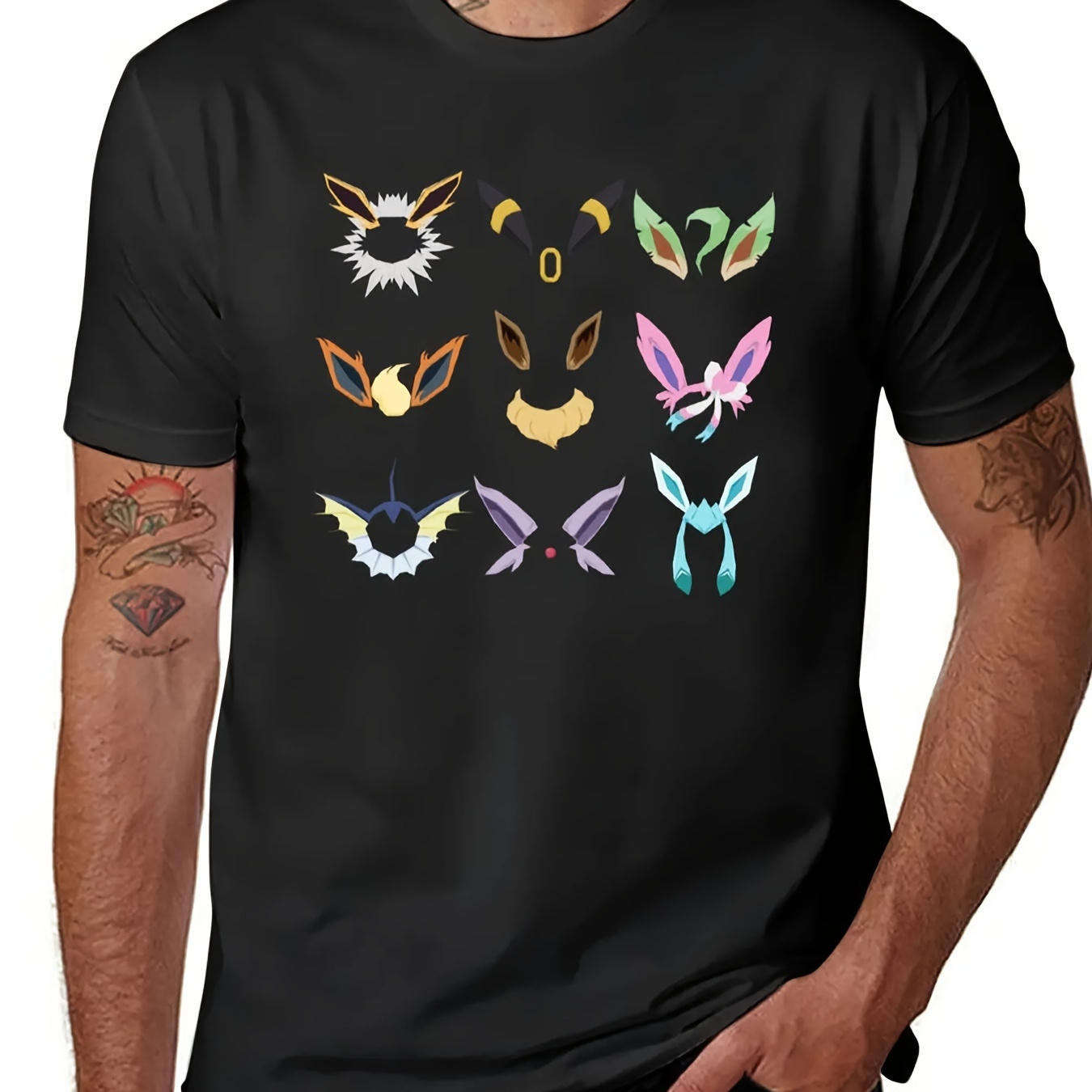 

Eeveelutions- T- - , , Pattern, -