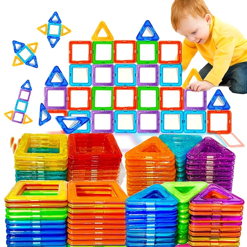 

Magnetic Building Blocks Big Size And Mini Size Diy Magnets Toys For Kids Designer Construction Set Gifts For Children Toys