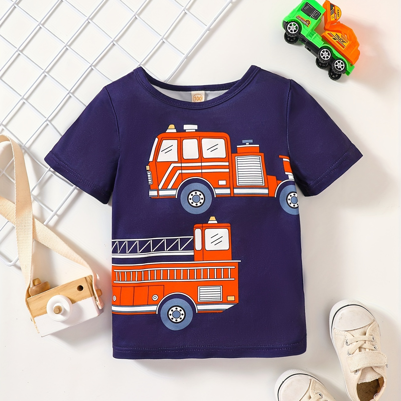 fire truck shirt 3t