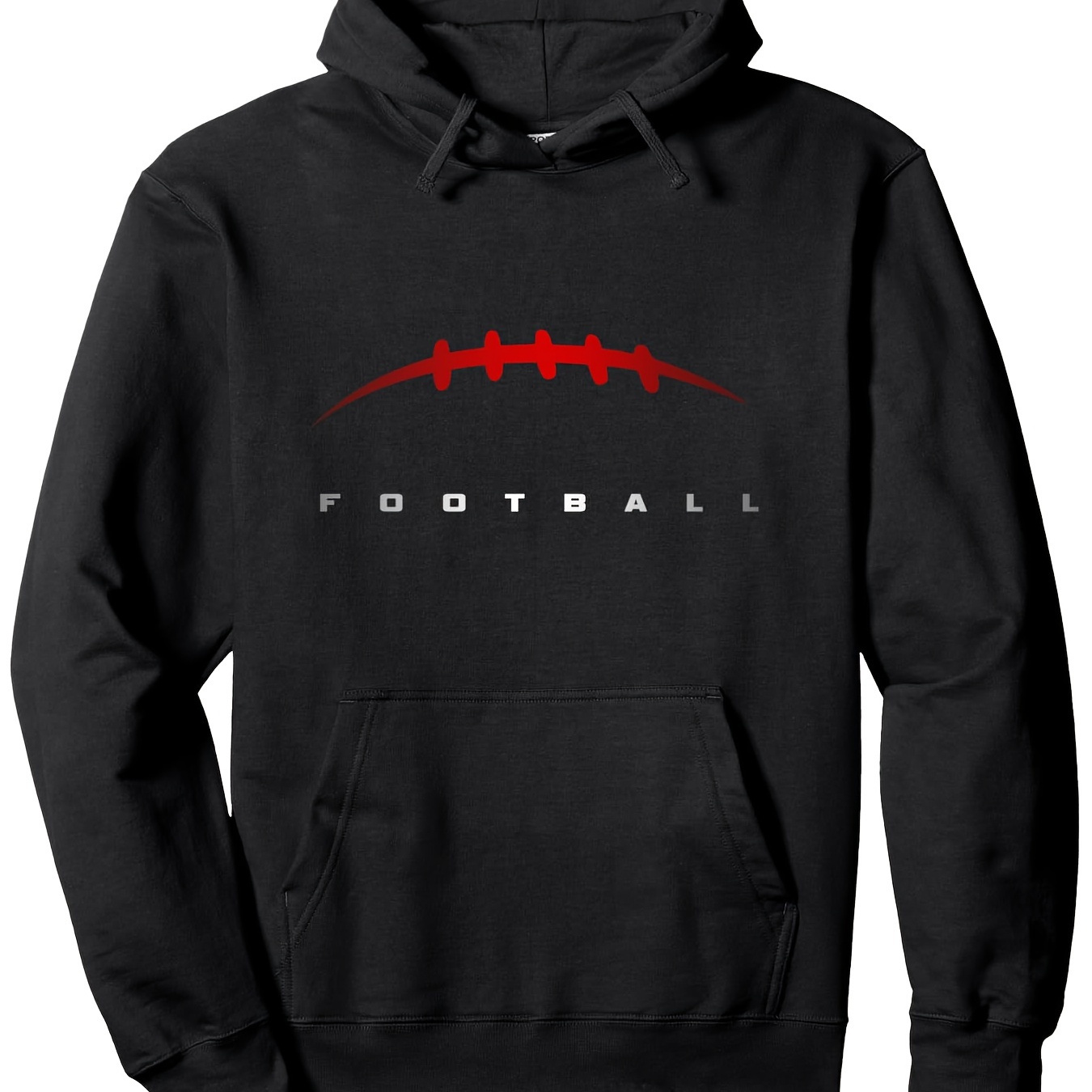 

American Football Pullover Hoodie11-6, Men Hooded Sweatshirt, 280g