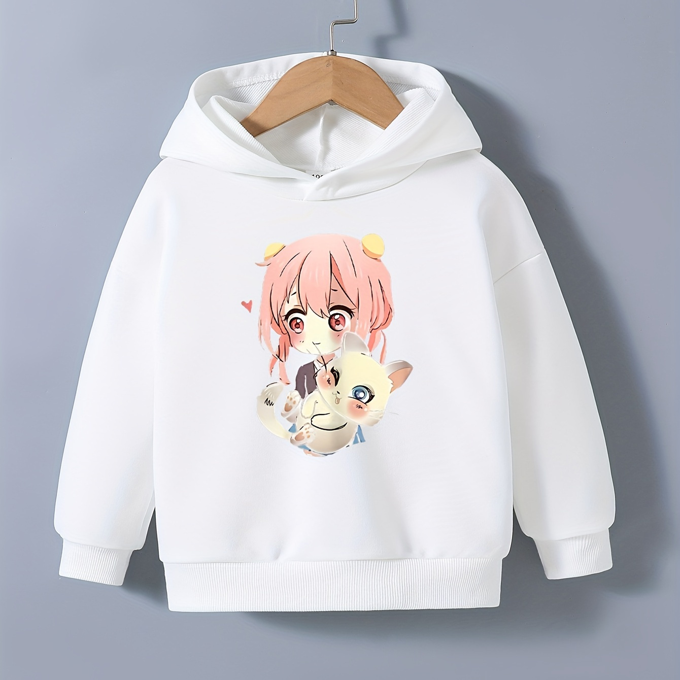 Anime discount cat hoodie