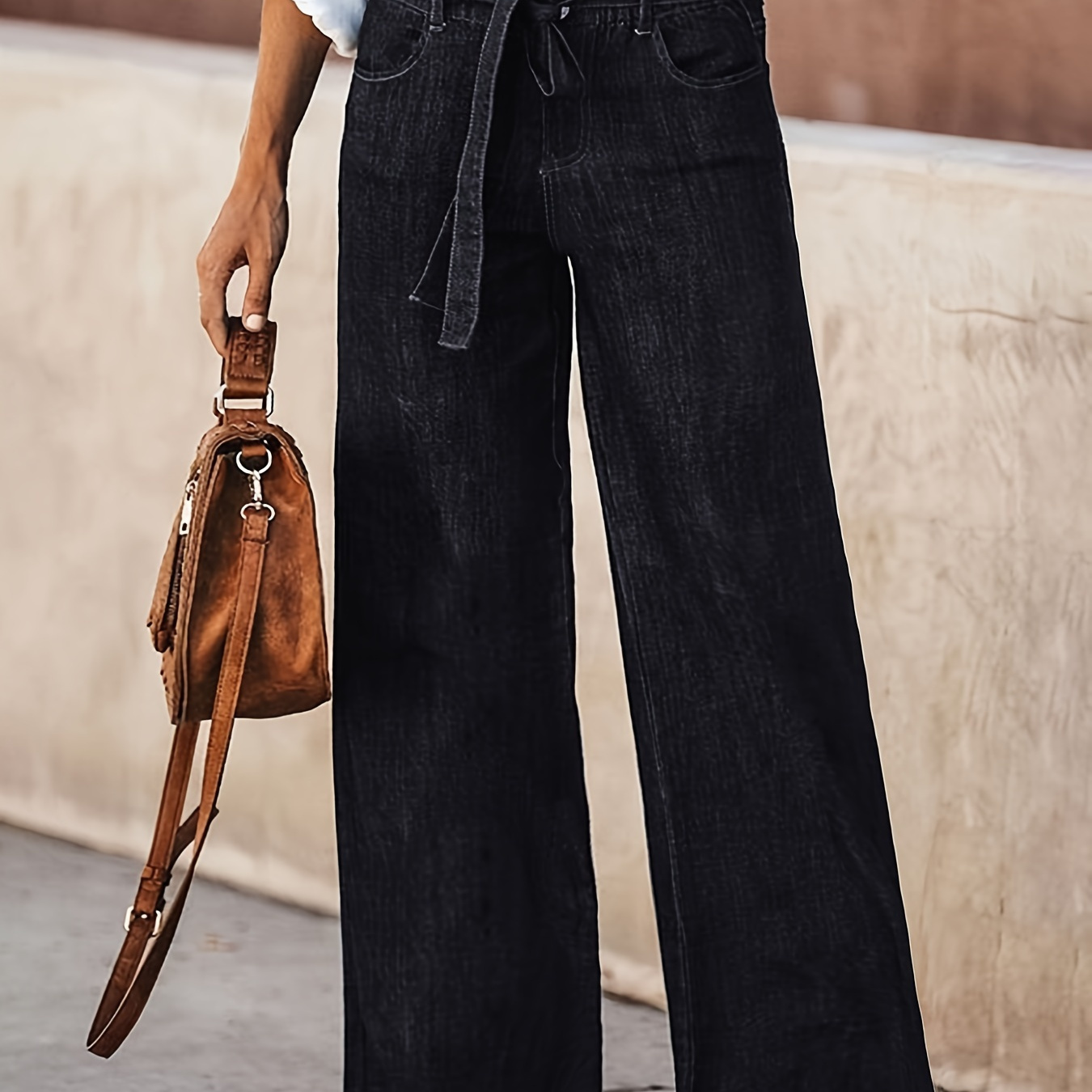 

en Extensible Taille Ceinture & Poches - Décontractée,