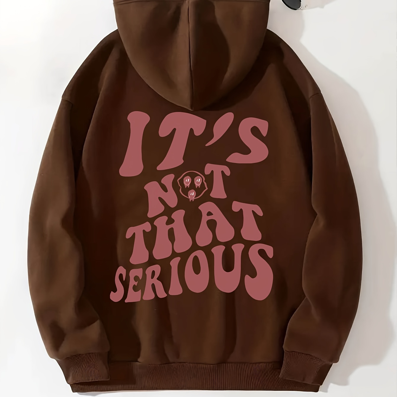 

Cartoon Letter Print Hoodie, Cute Drawstring Kangaroo Pocket Hoodies Sweatshirt, Women's Clothing
