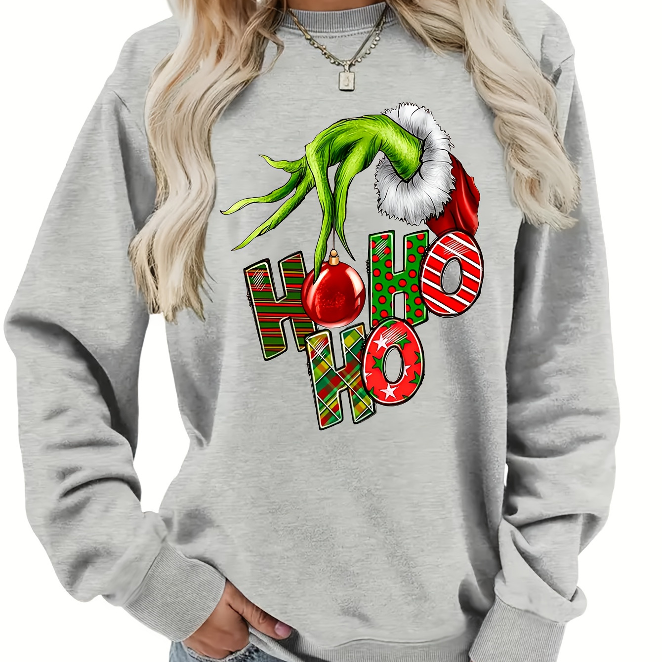 

1pc Women's Polyester Sweatshirt Graphic , Ho For / - For