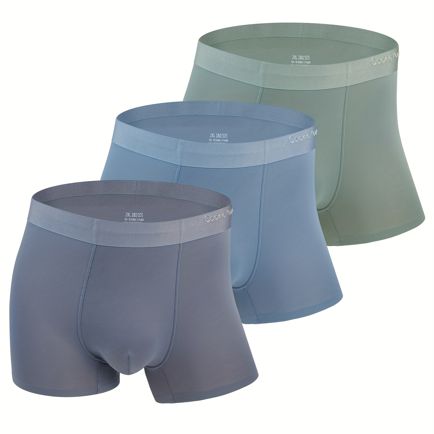 3 Pack) Men's Silk Underwear Briefsr Breathable Quick Dry Travel Boxer  Briefs Cool Lightweight Satin Underwear,S1,L : : Clothing, Shoes &  Accessories