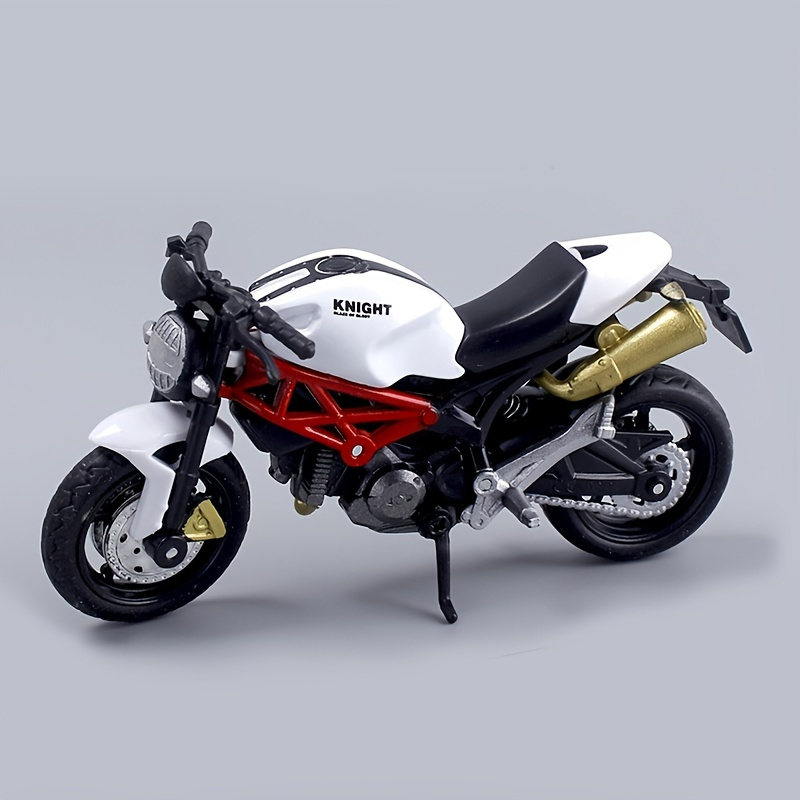 WAGLOS Jouet de Moto à Tirer pour Ducati pour Monst&ER 696 1:18